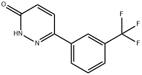 6-[3-(trifluoromethyl)phenyl]pyridazin-3-ol structure