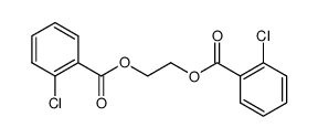 1,2-bis-(2-chloro-benzoyloxy)-ethane Structure