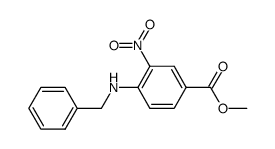 Methyl 4-(benzylamino)-3-nitrobenzoate Structure