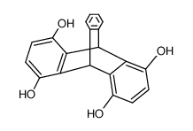 1,4,5,8-tetrahydroxytriptycene结构式