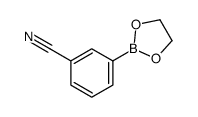 3-(1,3,2-dioxaborolan-2-yl)benzonitrile Structure