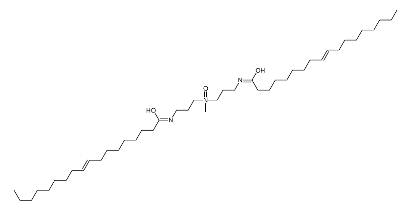 [N,N'-[(Methylimino)bis(3,1-propanediyl)]bis(9-octadecenamide)]N-oxide picture