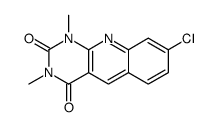8-chloro-1,3-dimethylpyrimido[4,5-b]quinoline-2,4-dione Structure