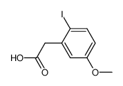 2-(2-iodo-5-methoxyphenyl)acetic acid Structure