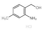 (2-amino-4-methyl-phenyl)methanol Structure