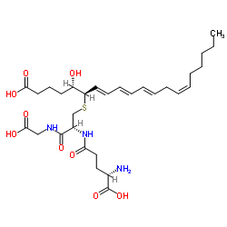 11-trans-Leukotriene C4 Structure