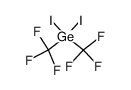 perfluormethylgermanium iodide Structure
