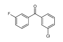 3-CHLORO-3'-FLUOROBENZOPHENONE Structure