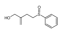 2-methylene-4-(phenylsulfinyl)butan-1-ol Structure