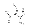 1H-Imidazole,4-iodo-1-methyl-5-nitro-结构式