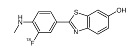 flutemetamol (18F)结构式