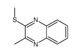 2-methyl-3-methylsulfanylquinoxaline结构式