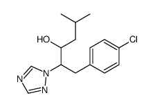 1-(4-chlorophenyl)-5-methyl-2-(1,2,4-triazol-1-yl)hexan-3-ol Structure