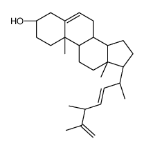 ergosta-5,22,25-trien-3-ol结构式