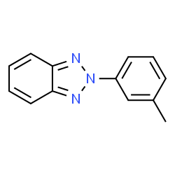 2H-Benzotriazole,2-(3-methylphenyl)-(9CI)结构式