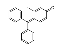 4-benzhydrylidene-3-methylcyclohexa-2,5-dien-1-one结构式