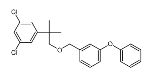 1,3-dichloro-5-[2-methyl-1-[(3-phenoxyphenyl)methoxy]propan-2-yl]benzene Structure