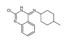 2-chloro-N-(4-methylcyclohexyl)quinazolin-4-amine Structure