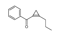 phenyl-(2-propylcyclopropen-1-yl)methanone Structure