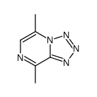 5,8-dimethyltetrazolo[1,5-a]pyrazine结构式