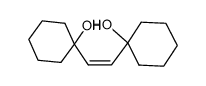 1-[(Z)-2-(1-hydroxycyclohexyl)-1-ethenyl]-1-cyclohexanol Structure