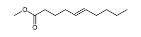 Methyl 5(E)-decenoate Structure