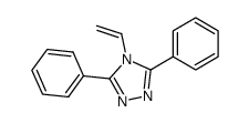 3,5-Diphenyl-4-vinyl-1,2,4-triazol结构式