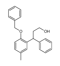Benzenepropanol, 5-methyl-γ-phenyl-2-(phenylmethoxy) Structure
