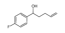 1-(4-fluorophenyl)pent-4-en-1-ol Structure