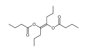 4,5-bis-butyryloxy-oct-4-ene结构式