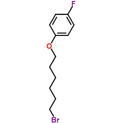 1-[(6-Bromohexyl)oxy]-4-fluorobenzene结构式