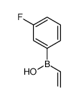 ethenyl-(3-fluorophenyl)borinic acid Structure
