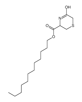 dodecyl 5-oxothiomorpholine-3-carboxylate结构式