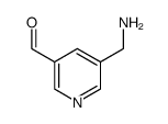 5-(Aminomethyl)-3-pyridinecarboxaldehyde Structure