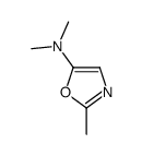N,N,2-trimethyl-1,3-oxazol-5-amine结构式