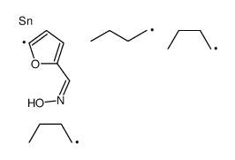 N-[(5-tributylstannylfuran-2-yl)methylidene]hydroxylamine结构式