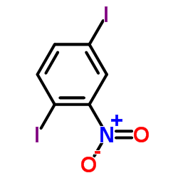1,4-Diiodo-2-nitrobenzene Structure