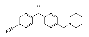 4-CYANO-4'-PIPERIDINOMETHYL BENZOPHENONE图片