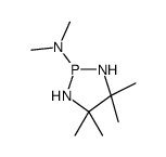 N,N,4,4,5,5-hexamethyl-1,3,2-diazaphospholidin-2-amine Structure