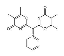 pyridinium bis(5,6-dimethyl-4-oxo-4H-1,3-oxazin-2-yl)methylide结构式