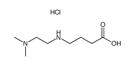 γ-(N-dimethylaminoethylamino)butyric acid dihydrochloride结构式