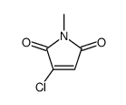3-chloro-1-methylpyrrole-2,5-dione结构式