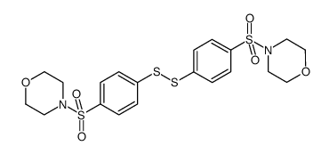 bis[4-(morpholine-4-sulfonyl)benzene]disulfide结构式