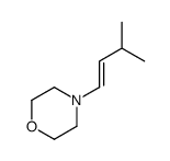 4-(3-methylbut-1-enyl)morpholine结构式