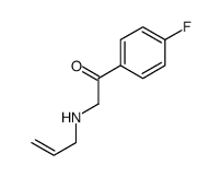 1-(4-fluorophenyl)-2-(prop-2-enylamino)ethanone Structure