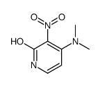 4-(dimethylamino)-3-nitro-1H-pyridin-2-one结构式