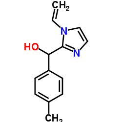 (4-Methylphenyl)(1-vinyl-1H-imidazol-2-yl)methanol Structure