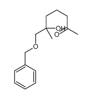 6-hydroxy-6-methyl-7-phenylmethoxyheptan-2-one Structure