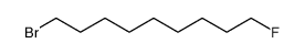 1-bromo-9-fluorononane Structure