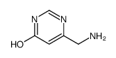 6-(aminomethyl)pyrimidin-4-ol结构式